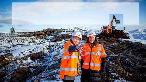 Bilde fra venstre: gjenvinningssjef Lisa Sollie Moen i Fortum og Administrerende Direktør i Grønt Punkt Norge AS, Jaana Røine. ---